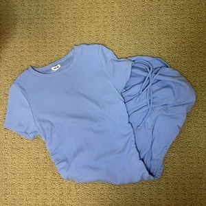 Garage dress Reina Ruched T-shirt Dress, size medium